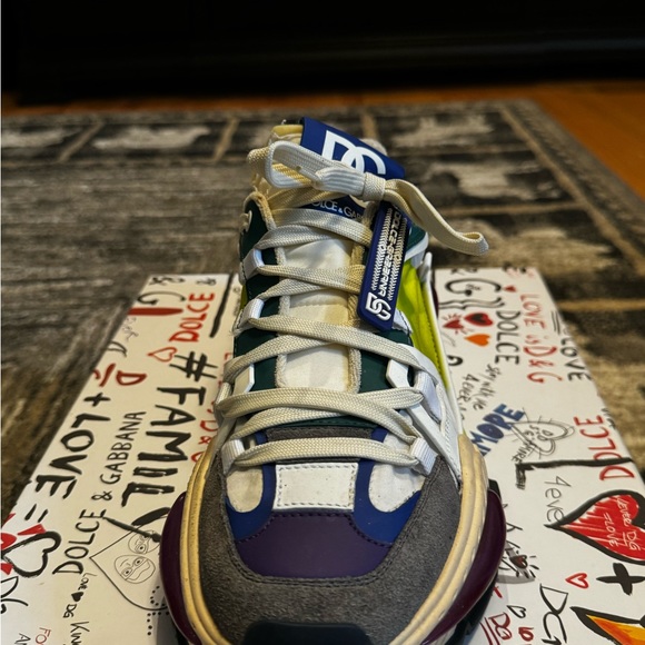 Dolce & Gabbana Mixed-Martial Airmaster Sneakers - Picture 8 of 14